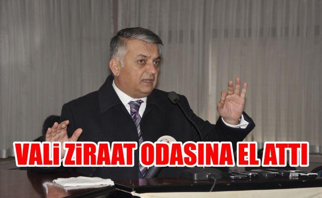 Vali Ziraat Odası’na El Attı